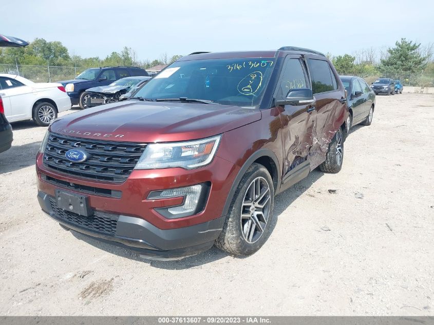 2016 FORD EXPLORER SPORT - 1FM5K8GTXGGB93009