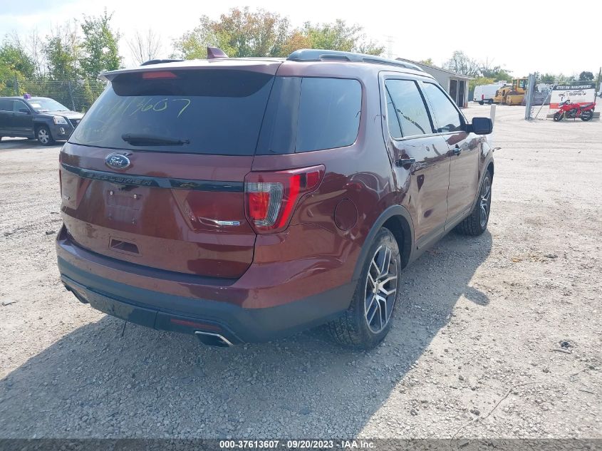 2016 FORD EXPLORER SPORT - 1FM5K8GTXGGB93009