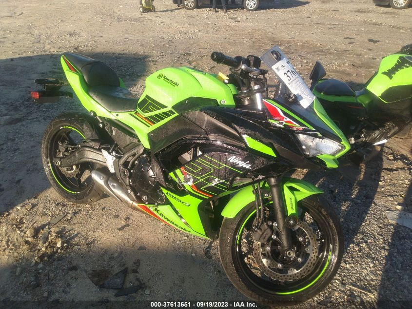 VIN ML5EXEP15PDA88931 2023 KAWASAKI EX650 P