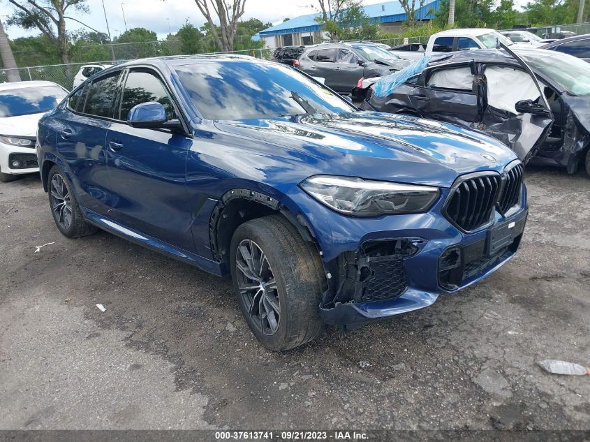 5UXCY6C00M9F14292 2021 BMW X6, photo no. 1