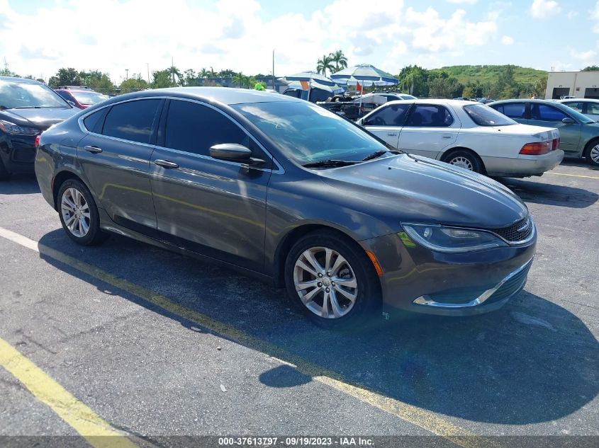 2015 CHRYSLER 200 LIMITED - 1C3CCCAB6FN657875