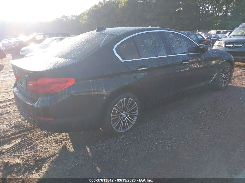 2018 BMW 5 SERIES 530I XDRIVE - WBAJA7C53JWA71841