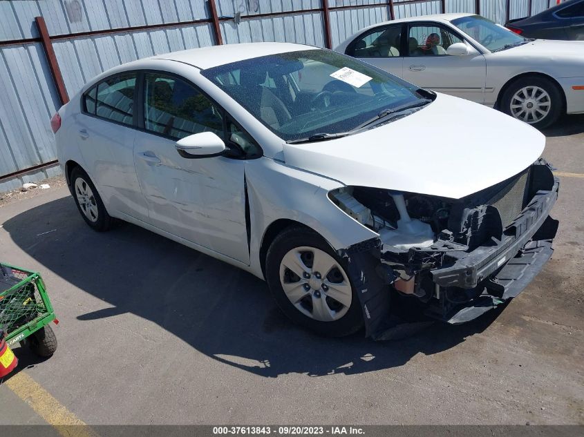 2016 KIA FORTE LX - KNAFX4A66G5537319