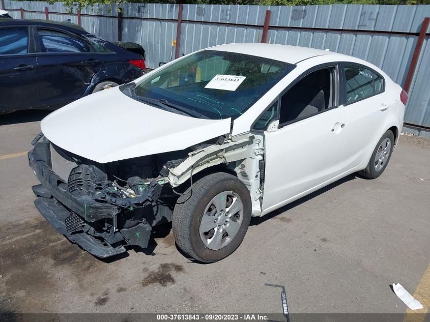 2016 KIA FORTE LX - KNAFX4A66G5537319