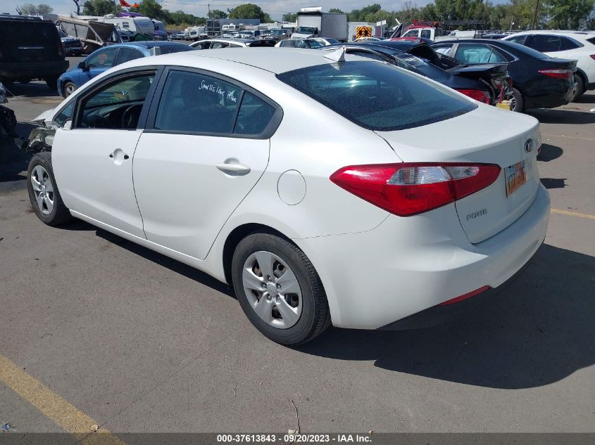 2016 KIA FORTE LX - KNAFX4A66G5537319