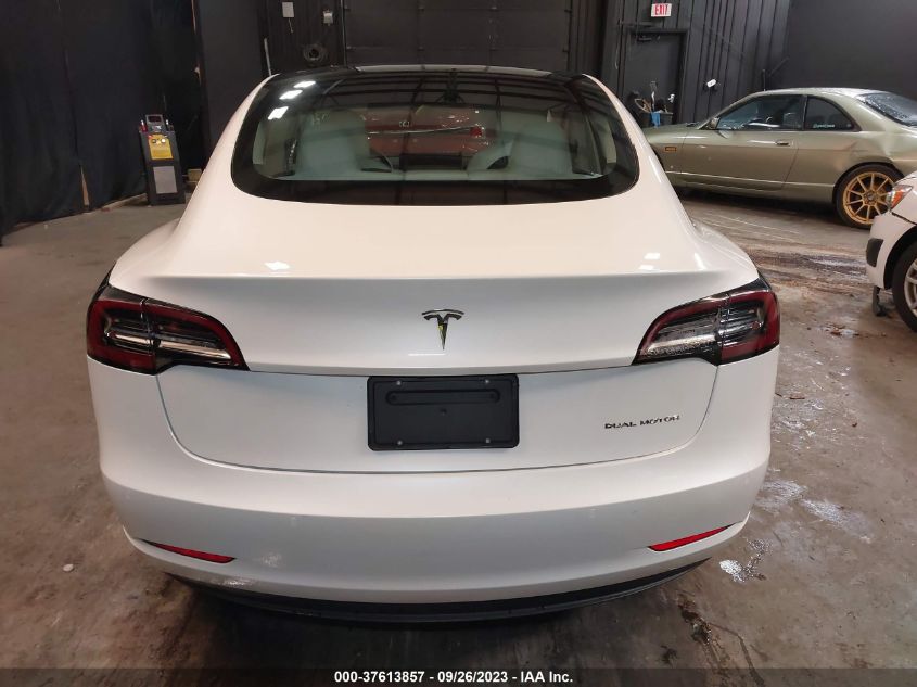 2021 TESLA MODEL 3 LONG RANGE - 5YJ3E1EB6MF981408