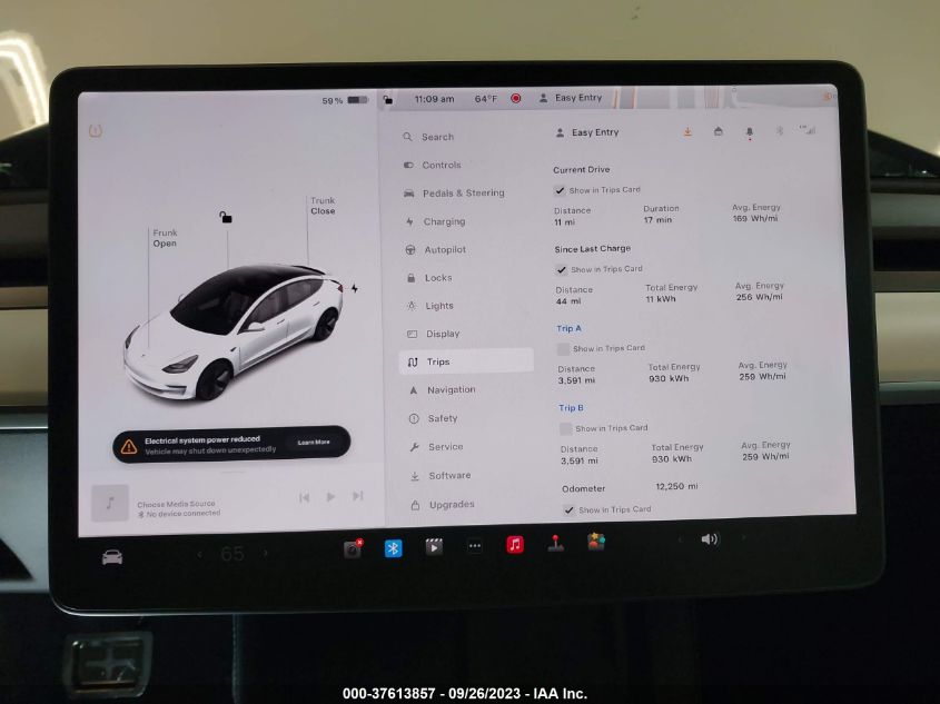 2021 TESLA MODEL 3 LONG RANGE - 5YJ3E1EB6MF981408