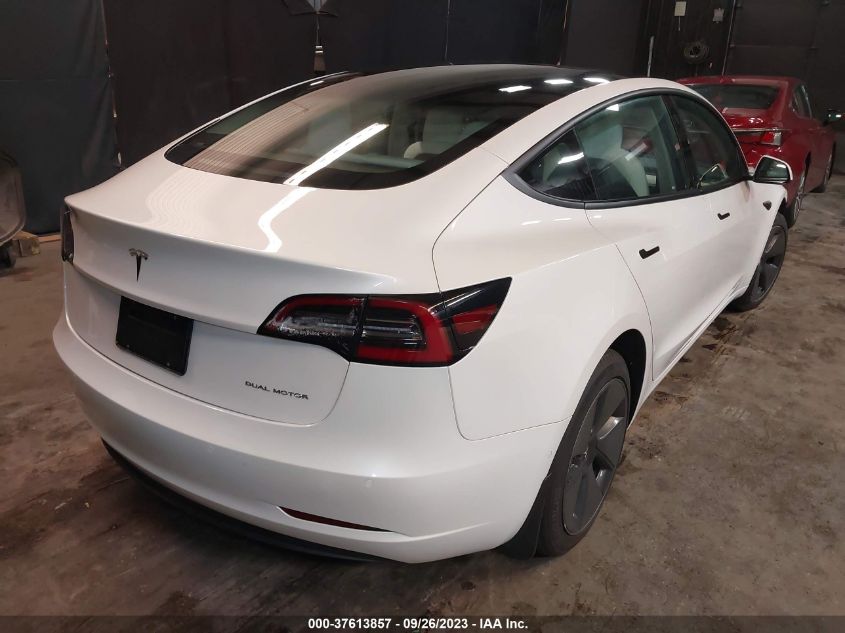 2021 TESLA MODEL 3 LONG RANGE - 5YJ3E1EB6MF981408