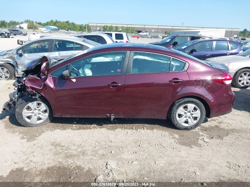 2017 KIA FORTE LX - 3KPFK4A70HE089188