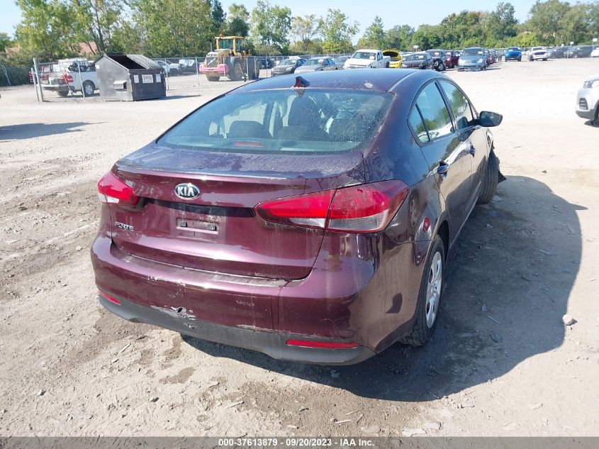 2017 KIA FORTE LX - 3KPFK4A70HE089188