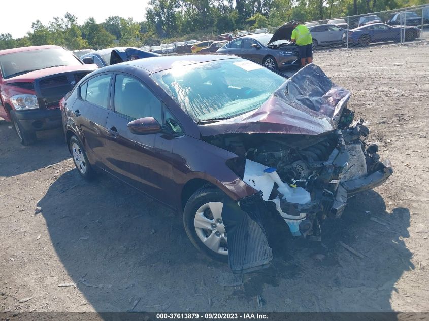 2017 KIA FORTE LX - 3KPFK4A70HE089188