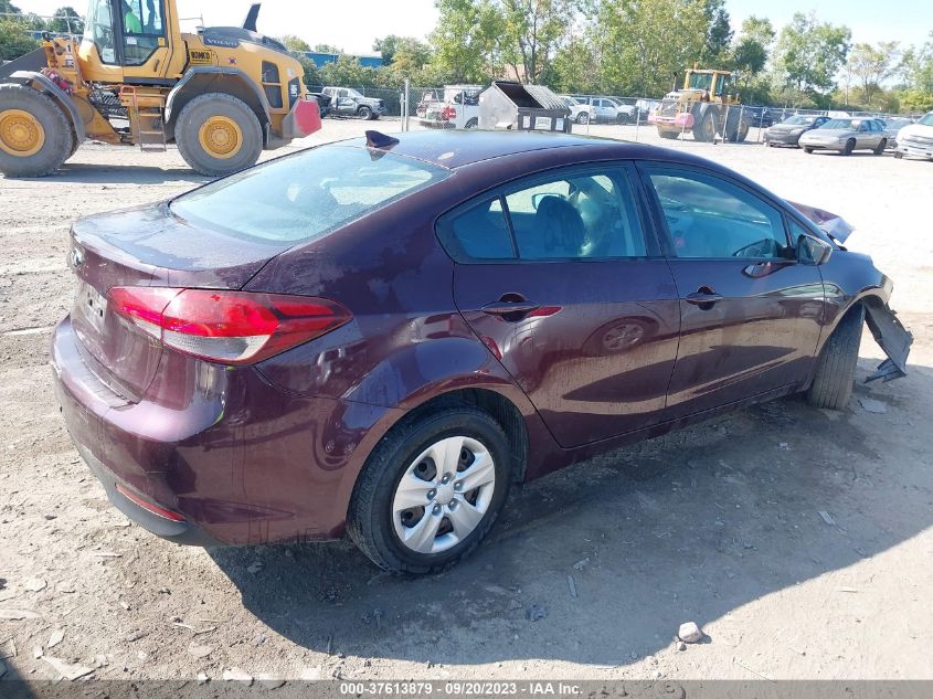 2017 KIA FORTE LX - 3KPFK4A70HE089188