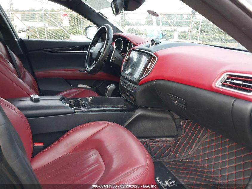 2017 MASERATI GHIBLI S ZAM57RSS6H1221513