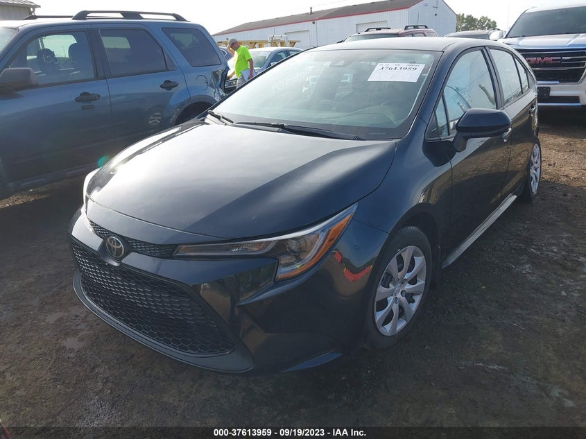 VIN 5YFEPMAE9NP334950 2022 TOYOTA COROLLA LE