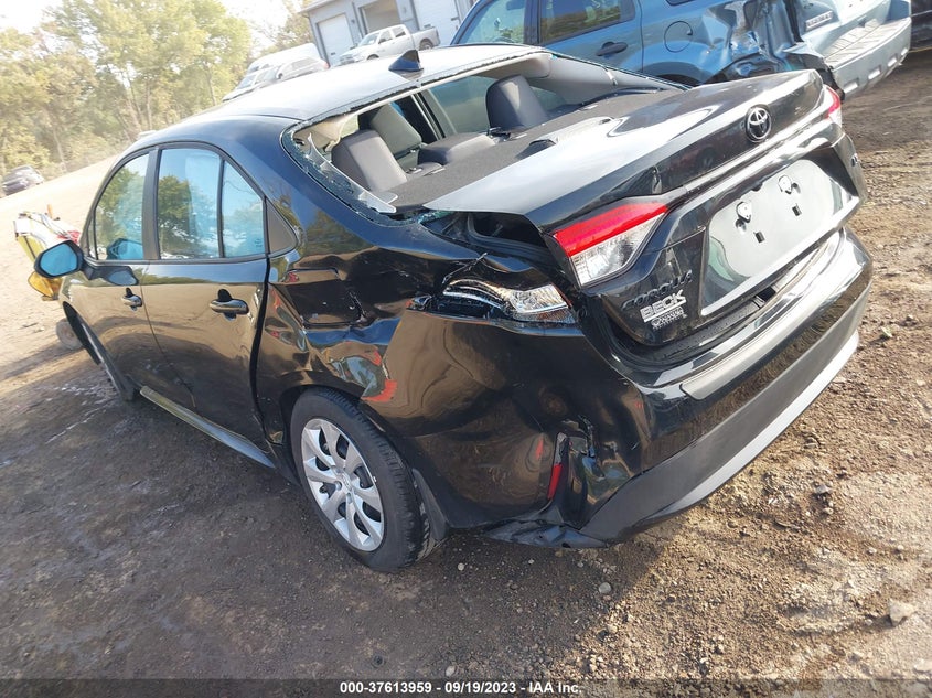 VIN 5YFEPMAE9NP334950 2022 TOYOTA COROLLA LE