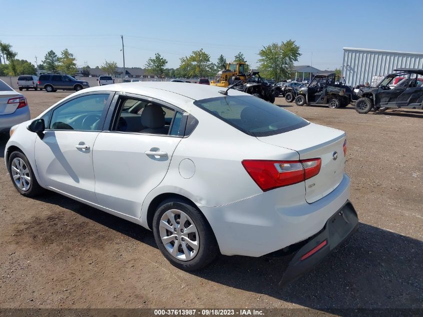 2015 KIA RIO LX - KNADM4A31F6502184