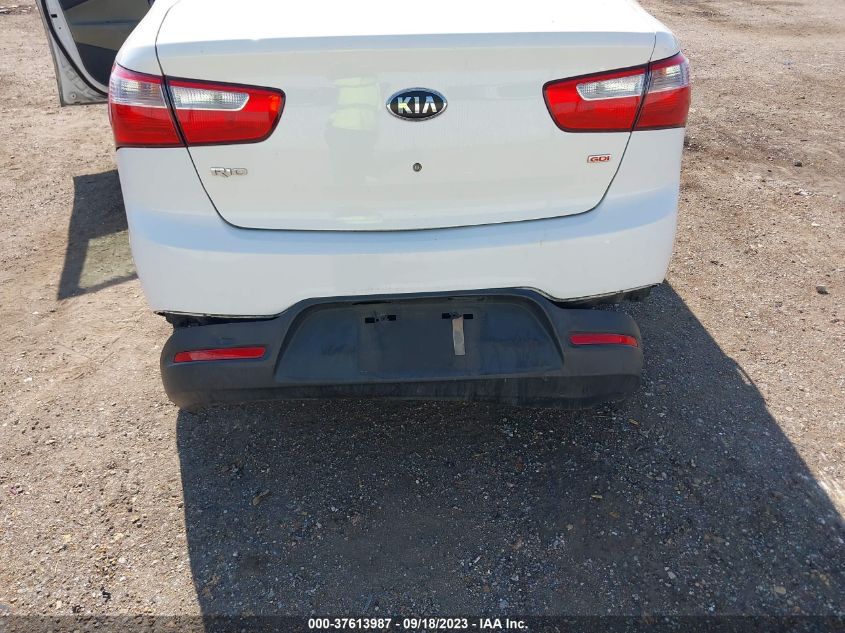 2015 KIA RIO LX - KNADM4A31F6502184