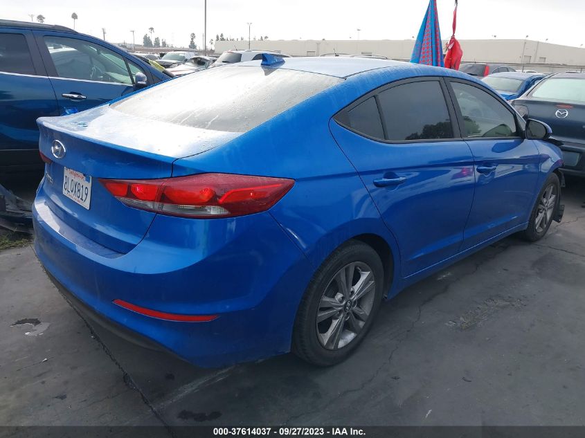 2017 HYUNDAI ELANTRA SE - KMHD84LF2HU064123