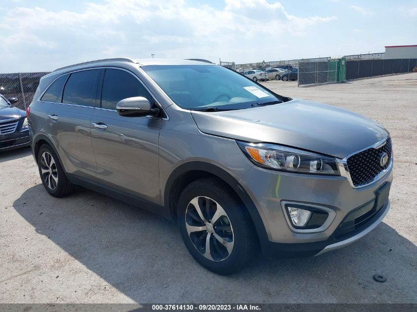 5XYPH4A5XHG281707 KIA SORENTO EX V6 2017