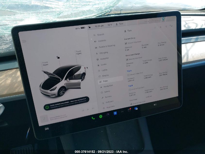 2023 TESLA MODEL Y LONG RANGE - 7SAYGDEE1PA139740