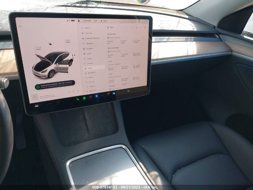 2023 TESLA MODEL Y LONG RANGE - 7SAYGDEE1PA139740