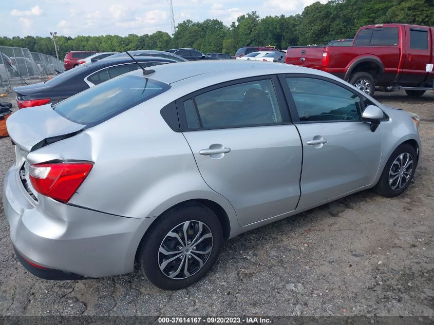 2016 KIA RIO LX - KNADM4A39G6636815