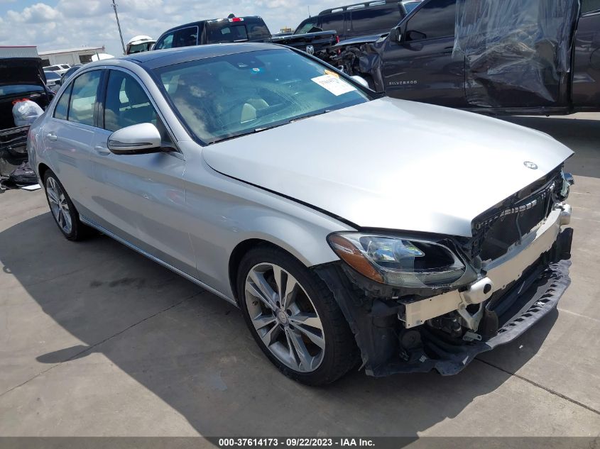 2017 MERCEDES-BENZ C 300 SPORT/LUXURY/ - 55SWF4JB9HU196337