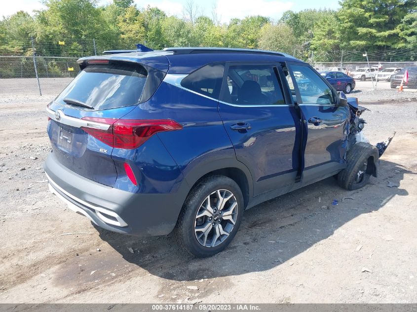 VIN KNDERCAA8M7044832 2021 KIA SELTOS EX