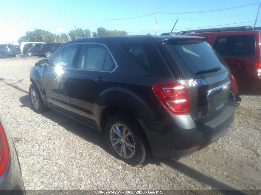 2017 CHEVROLET EQUINOX LS - 2GNFLEEK2H6299459