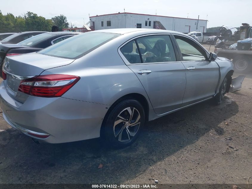 2016 HONDA ACCORD SEDAN LX - 1HGCR2F3XGA197796