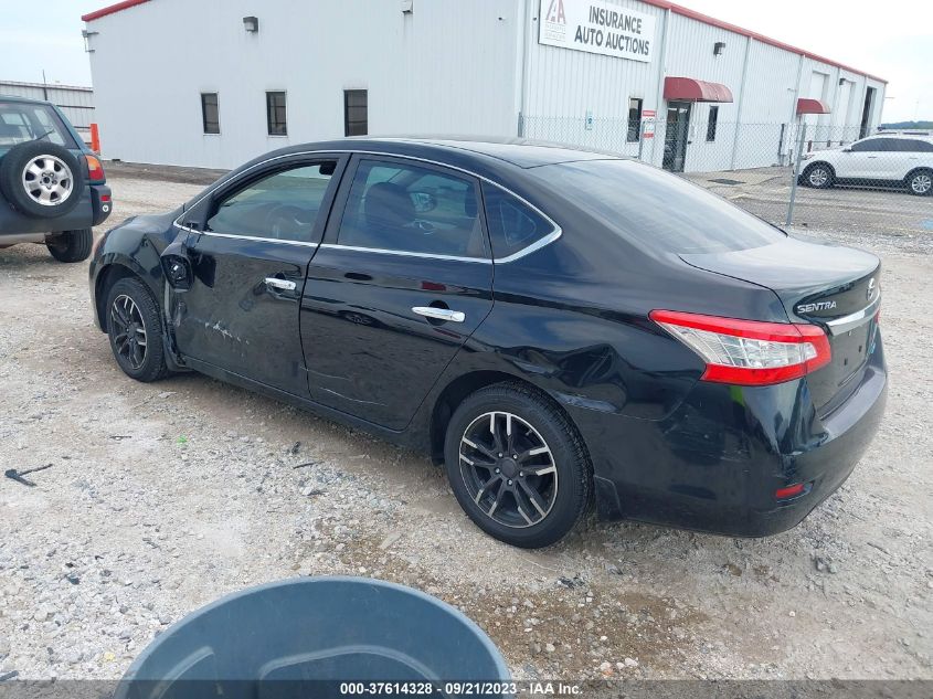 2013 NISSAN SENTRA S - 3N1AB7AP5DL733448