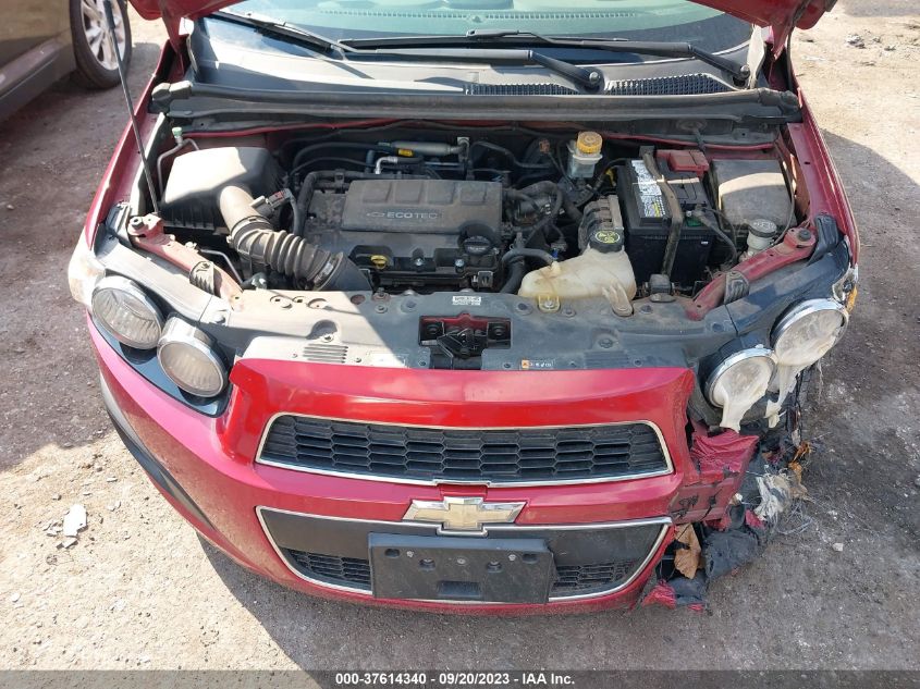2014 CHEVROLET SONIC LT - 1G1JC6SB3E4668235
