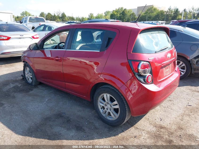 2014 CHEVROLET SONIC LT - 1G1JC6SB3E4668235