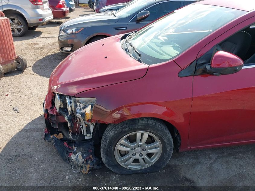 2014 CHEVROLET SONIC LT - 1G1JC6SB3E4668235