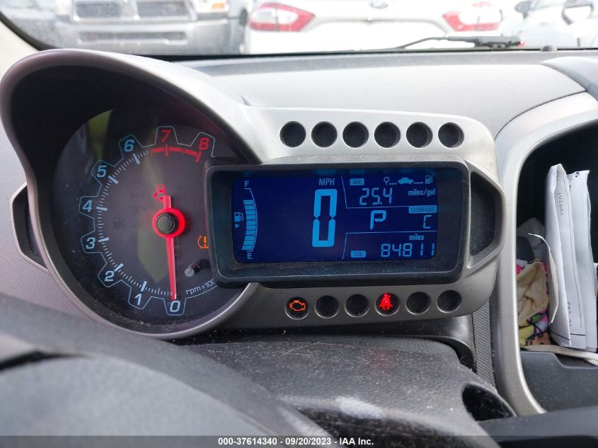2014 CHEVROLET SONIC LT - 1G1JC6SB3E4668235