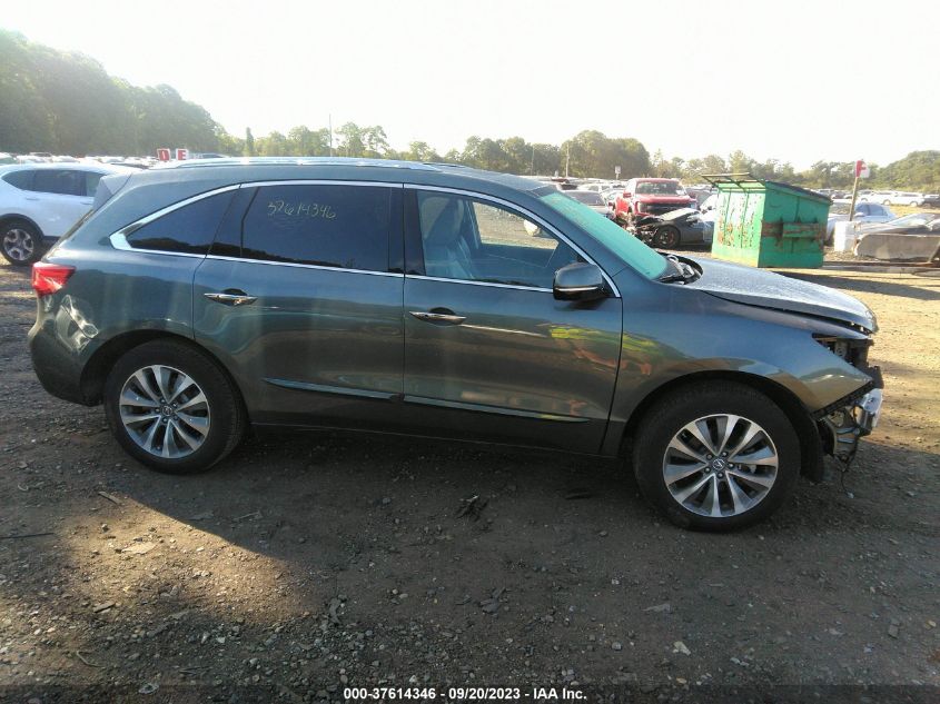 2015 ACURA MDX TECH PKG - 5FRYD4H46FB011860