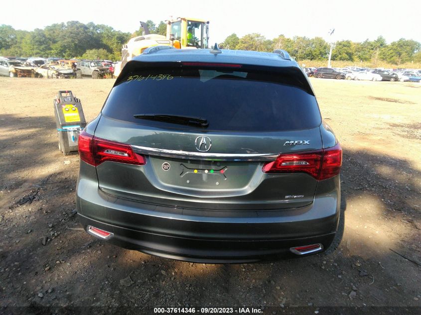 2015 ACURA MDX TECH PKG - 5FRYD4H46FB011860