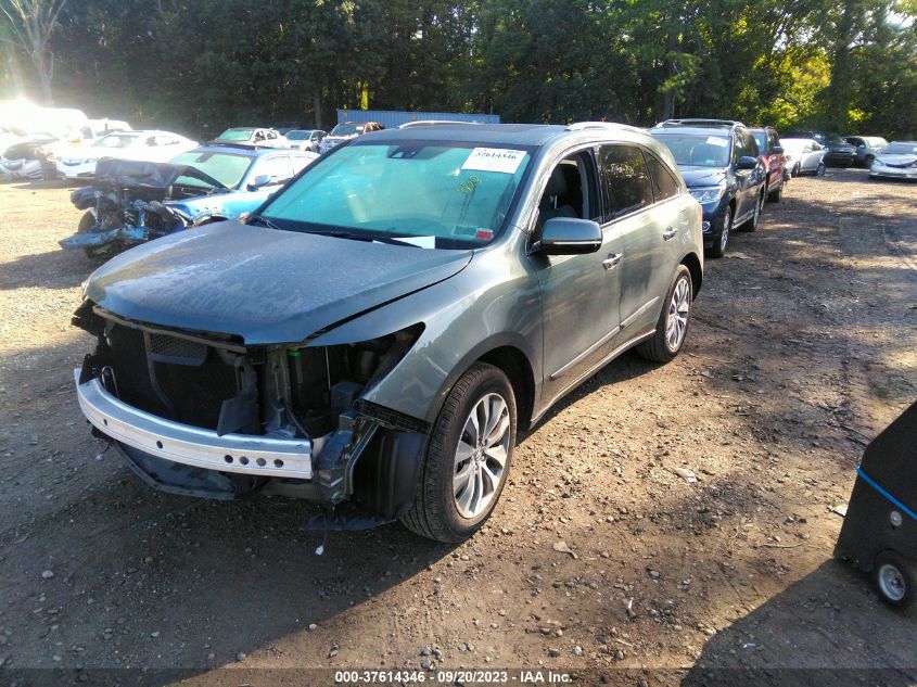 2015 ACURA MDX TECH PKG - 5FRYD4H46FB011860