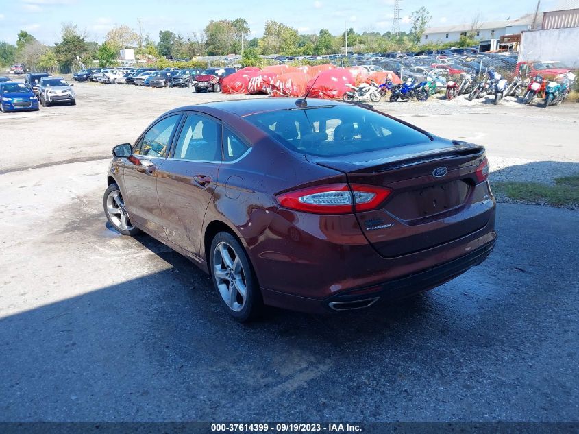 2016 FORD FUSION SE - 3FA6P0H92GR374764