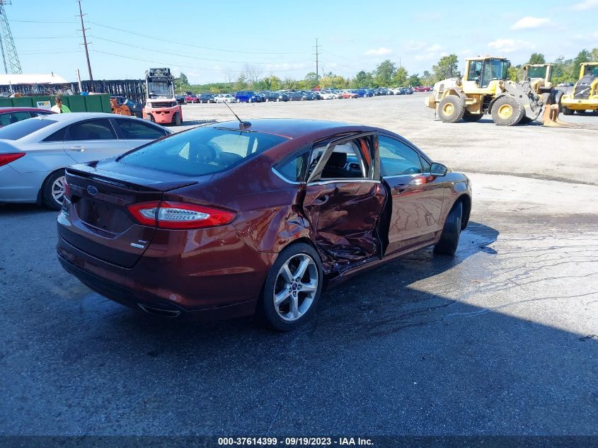 2016 FORD FUSION SE - 3FA6P0H92GR374764