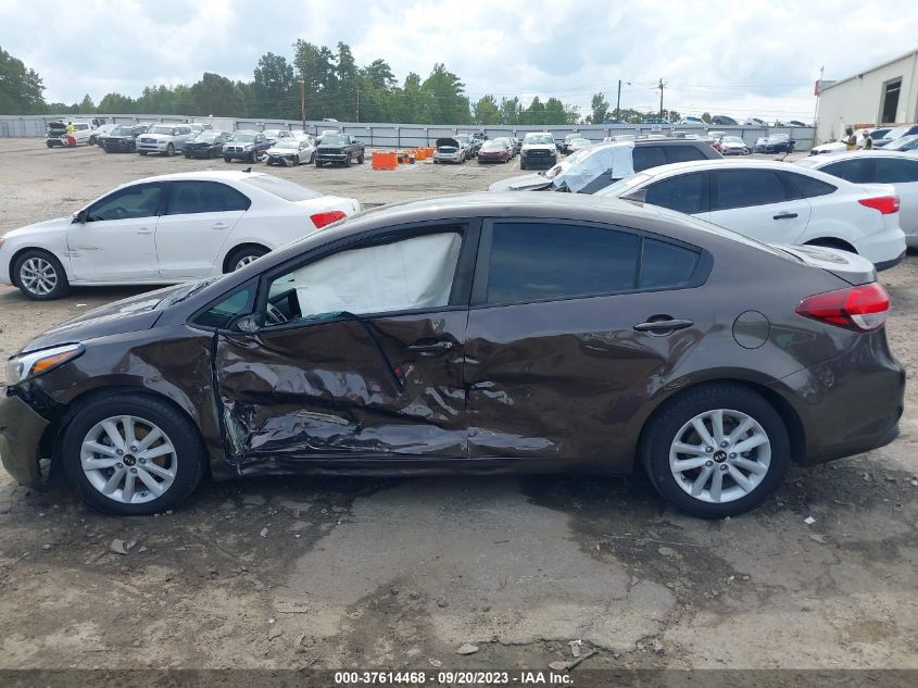 2017 KIA FORTE LX - 3KPFL4A76HE072408