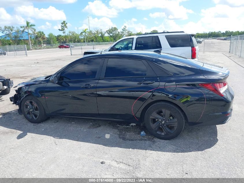 2021 HYUNDAI ELANTRA SEL - 5NPLS4AG5MH009022