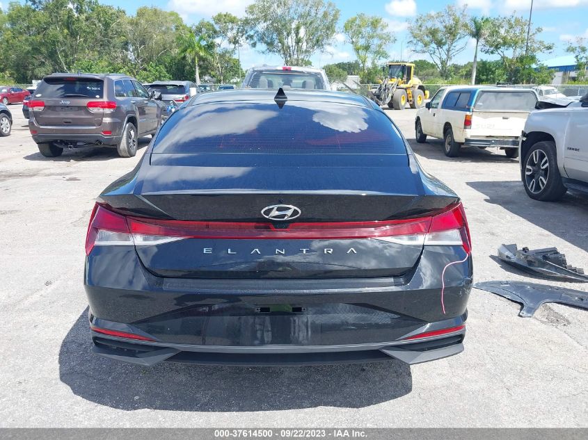 2021 HYUNDAI ELANTRA SEL - 5NPLS4AG5MH009022