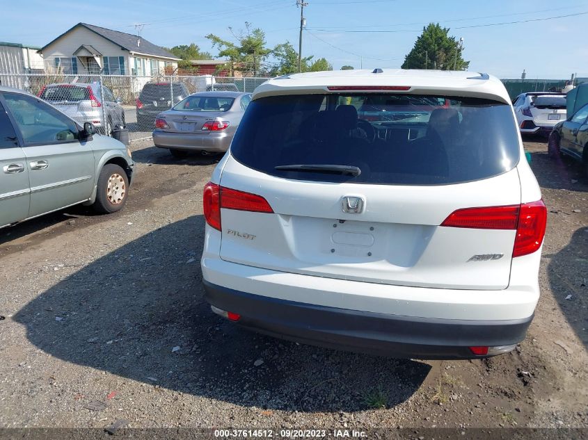2018 HONDA PILOT EX-L - 5FNYF6H52JB051569