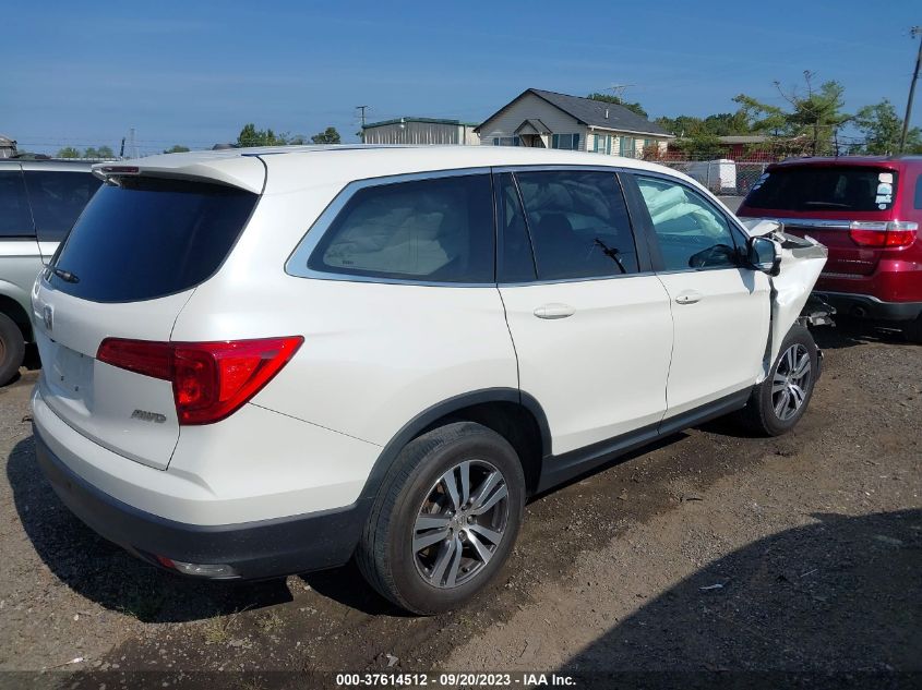 2018 HONDA PILOT EX-L - 5FNYF6H52JB051569