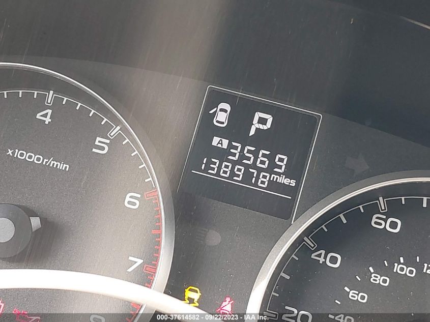 2014 SUBARU LEGACY 2.5I - 4S3BMBA62E3031509