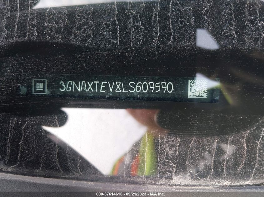 2020 CHEVROLET EQUINOX LT - 3GNAXTEV8LS609590