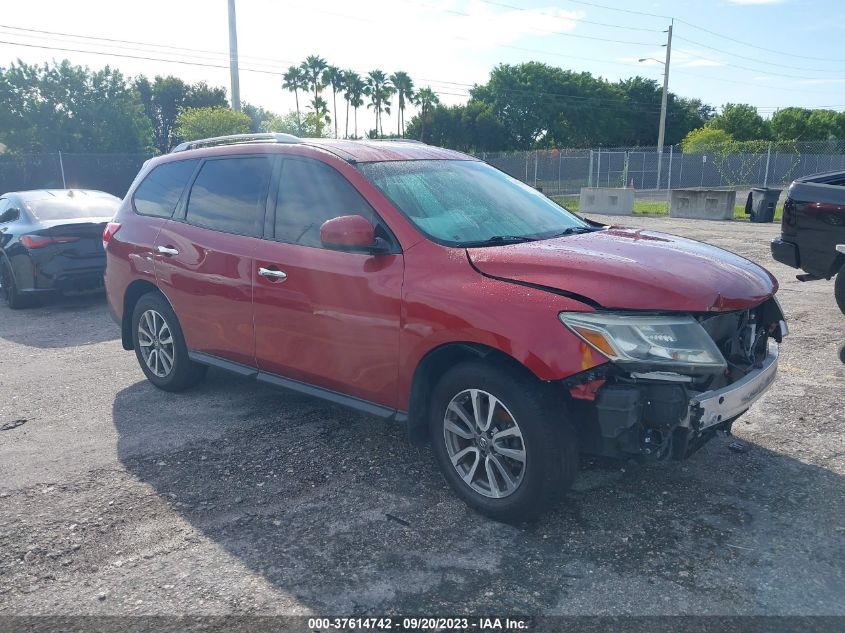 2013 NISSAN PATHFINDER S/SV/SL/PLATINUM - 5N1AR2MN9DC667919