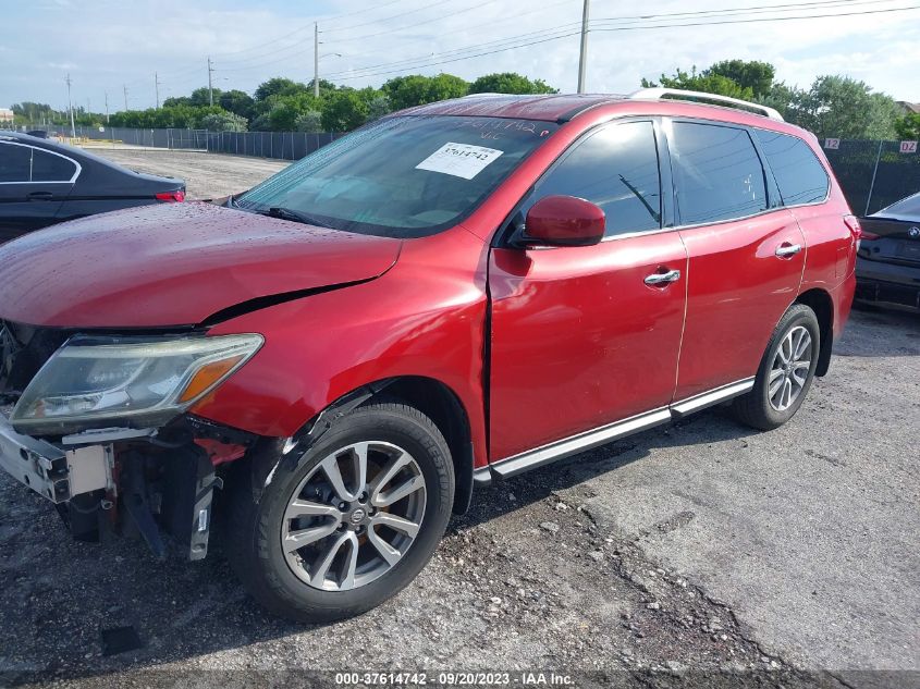 2013 NISSAN PATHFINDER S/SV/SL/PLATINUM - 5N1AR2MN9DC667919
