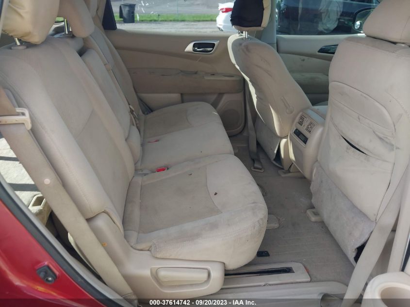 2013 NISSAN PATHFINDER S/SV/SL/PLATINUM - 5N1AR2MN9DC667919